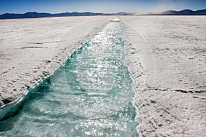 Salinas Grandes, in Jujuy, Argentina