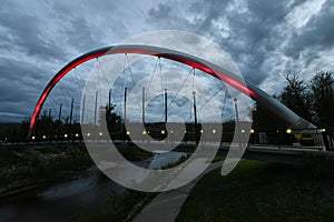 Saline Creek footbridge Fort McMurray