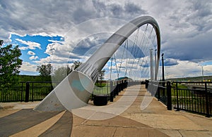 Saline Creek footbridge  Fort McMurray Northern  Alberta