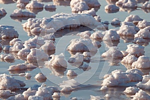 Saline evaporation ponds