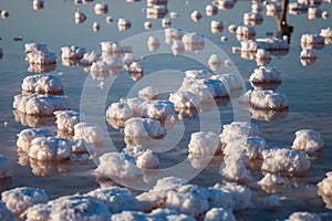 Saline evaporation ponds