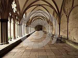 Salisbury Cathedral Arched Cloister