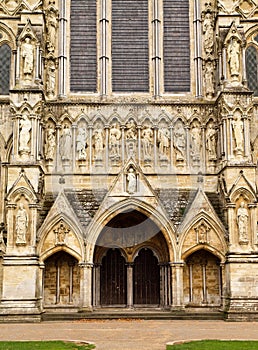 Salisbury Cathedral Entrance