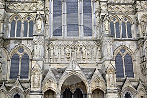 Salisbury Cathedral Facade