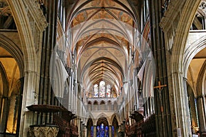 Salisbury Cathedral Interior photo