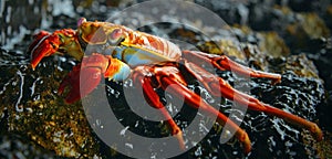 Sally Lightfoot Crab, Galapagos Islands, Ecuador