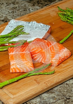 Salmon and Asparagus