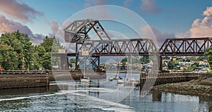 Salmon Bay Bridge in Ballard Locks