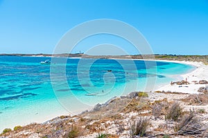 Salmon bay at Rottnest island in Australia