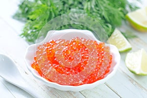 Salmon caviar