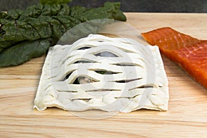 Salmon en croute