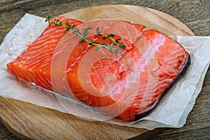 Salmon fillet