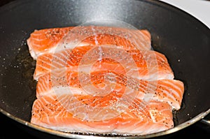 Cooking Salmon