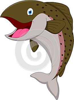 Salmon Fish cartoon photo