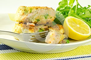 Salmon fishcakes
