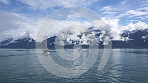 Salmon Fishing Boats in Southeast Alaska