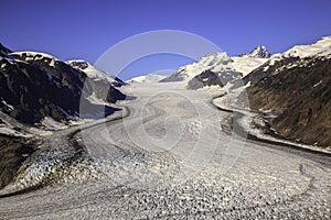 Salmon Glacier and Coast Mountains, British Columbia