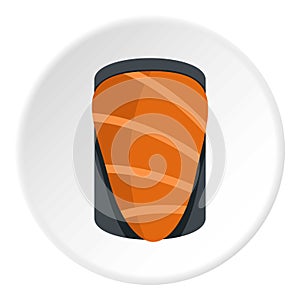 Salmon icon circle