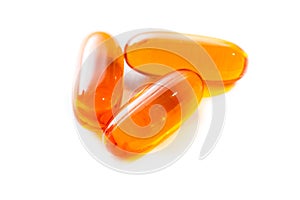 Salmon oil capsules