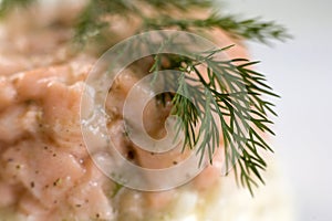 Salmon pate