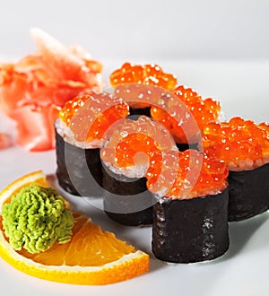 Salmon Roe Roll