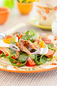 Salmon salad