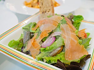 Salmon salad