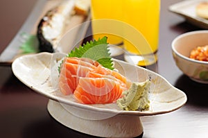 Salmon Sashimi