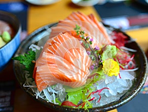 Salmon Sashimi