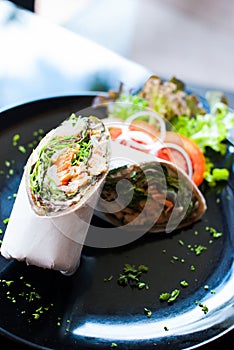 Salmon wrap
