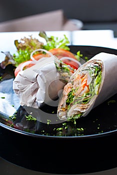 Salmon wrap