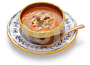 Salmorejo, spanish chilled tomato soup