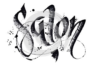 Salon - calligraphy