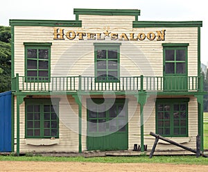 Saloon in Wild West style