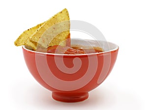 Salsa and chips img