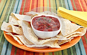 Salsa and Tortilla Chips