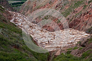 Salt Basins at Maras, Peru