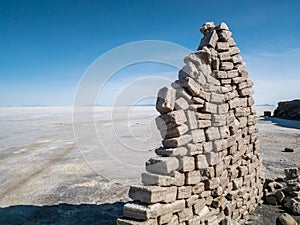 Salt Block in the near of Isla del Pescado