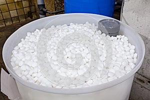 Salt blocks for softener