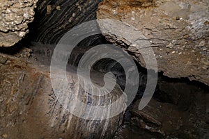 The salt cave Kolonel in Mount Sodom in southern Israel