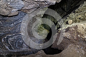 The salt cave Kolonel in Mount Sodom in southern Israel