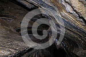 The salt cave Kolonel in Mount Sodom in southern Israel