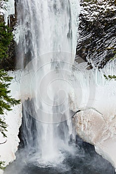 Salt Creek Falls in Winter