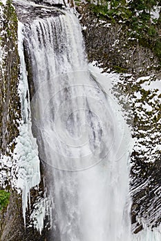 Salt Creek Falls in Winter