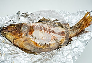 Salt Crusted Grilled Fish