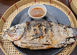 Salt Crusted Grilled Fish, Thai cuisine