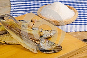 Salt cured whiting photo