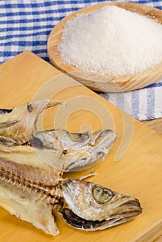 Salt cured whiting photo