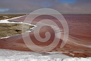 Salt evaporation pans - Walvis Bay - Namibia