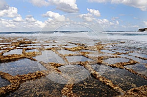 Salt evaporation ponds